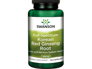 FULL SPECTRUM KOREAN RED GINSENG ROOT 400 mg