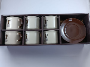Solje za kafu porcelan 6/1 - 670