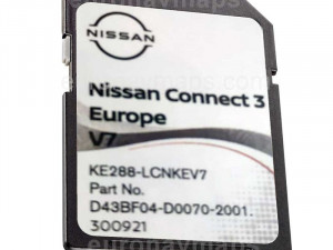 Nissan Nisan mape karte Connect 3 LCN3 V7 LCN 3