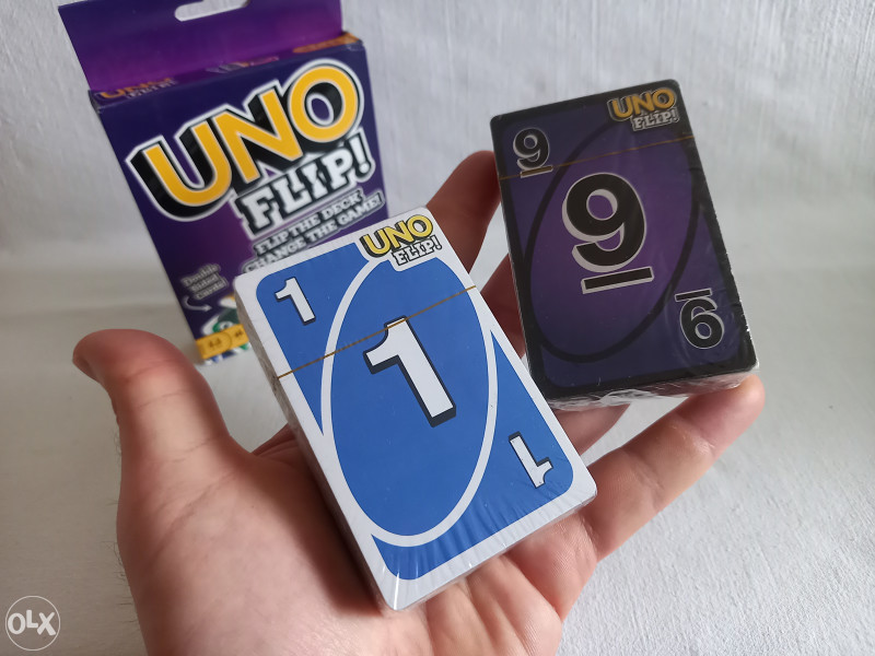 UNO FLIP karte / 1 Paket = 2 Špila / NOVO