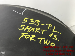 Zaštita obloga točka prednja LIJEVA Smart ForTwo 2 C451