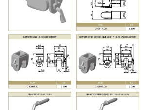 Viljuske jastuci oslonci kipe 5 tona kesoni