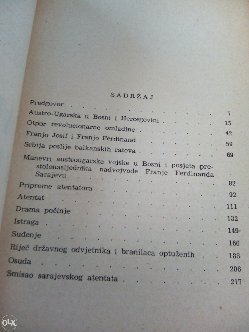 Knjige , Slavko Mićanović - Sarajevski atentat