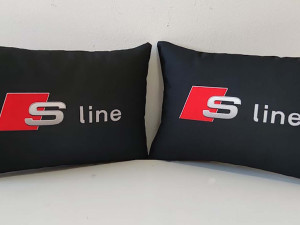 Auto jastuci 2kom (za naslon sjedišta) sa gumom pozadi