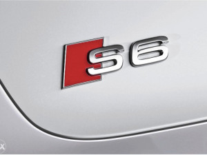 Natpis Znak za Audi ''S6'' S 6 - Metalni