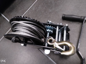 VITLO RUČNO 1130 KG 10m 4.8mm sajla 2500 LBS