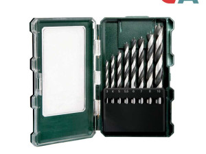 Metabo Garnitura Svrdala Za Drvo, 3-10mm / 8 Dijelna U PVC Kutiji