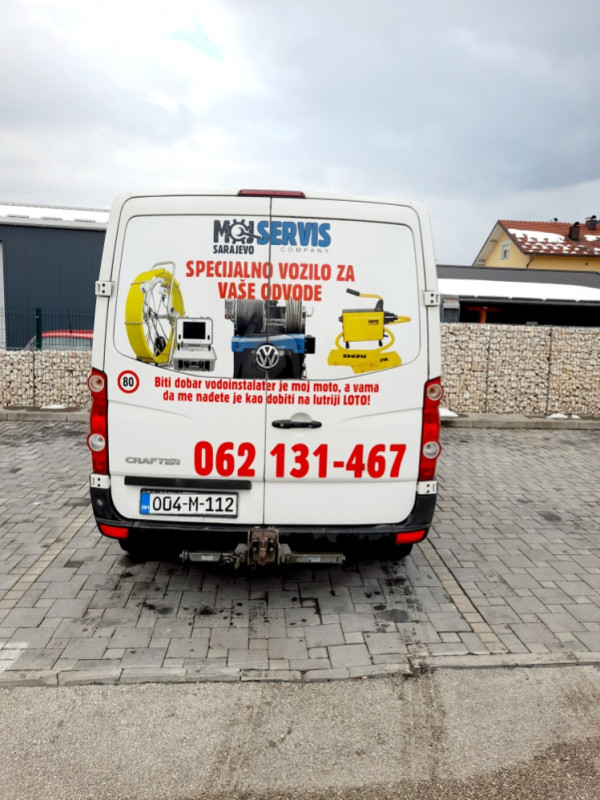 ODŠTOPAVANJE PROČEPLJENJE KANALIZACIJE ODVODA ČIŠĆENJE