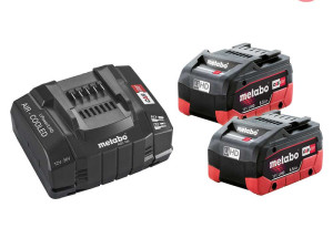 Metabo Set Baterija SE 18V/ 2x5,5Ah LiHD Punjač ASC145