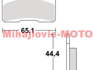 Disk plocice za skuter , motocikl , motor 223