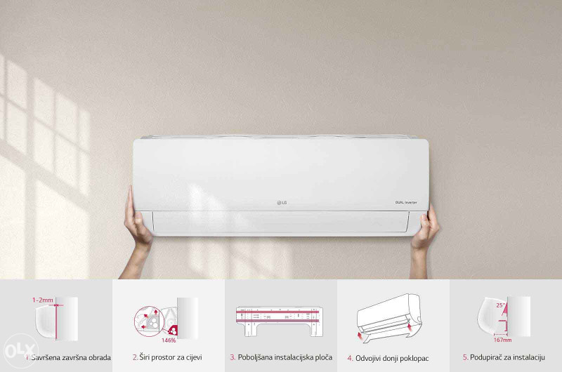 LG Klima S12EQ 12-ka INVERTER DUAL INVERTER 12