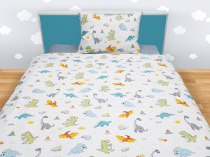 Posteljina Textil Djecija Dinosaurusi