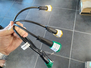 DŽEK AMP ZA STOP LAMPU PRIKOLICU  ZELENI KABAL  5 PIN