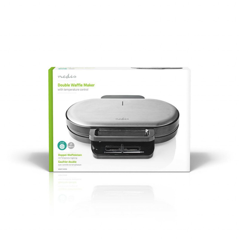 8136600 Nedis Waffle Maker | oblik srca