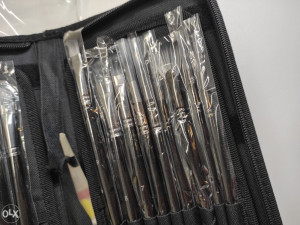 Četkice za šminkanje, set torbica