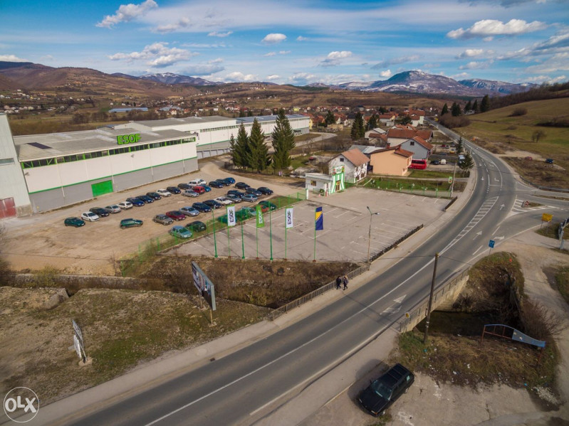Parcela za izgradnju BP i E-punionice - Donji Vakuf