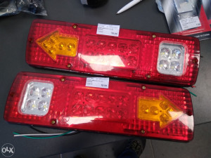 Stop lampa Štopka LED PRIKOLICA ŠLEPA KAMION 12V 24V