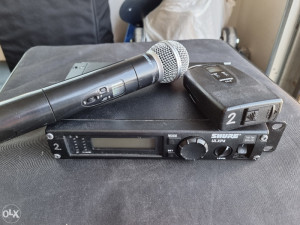 Shure ULXP set Sm58 , bodypack