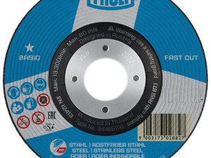 Brusna ploča INOX 178x6x22,23 A30P - 26862