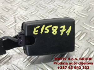 Utikač pojasa zadnji Peugeot 3008 2013 9681985480