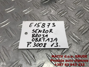 Senzor RADILICE Peugeot 3008 2,0 HDI 2013 9649191180