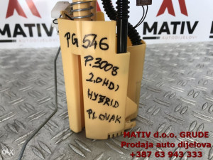 Pumpa goriva PLOVAK Peugeot 3008 2,0 HDI 2013