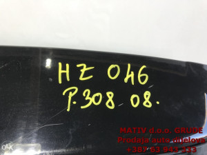 HAUBA ZADNJA gepek vrata Peugeot 308 2008