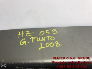 HAUBA ZADNJA gepek vrata Fiat Grande Punto 2008