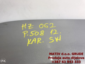 HAUBA ZADNJA gepek vrata Peugeot 508 SW Karavan 2012
