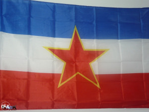 Zastava SFRJ Jugoslavija i dr drzavne klubske zastave