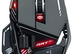 Mad Catz R.A.T. 8+ Optical Gaming Mouse, Black Miš