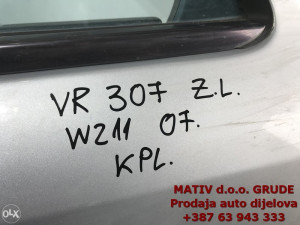 Vrata zadnja LIJEVA Mercedes E klasa w211 2007