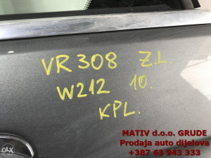 Vrata zadnja LIJEVA Mercedes E klasa w212 2010