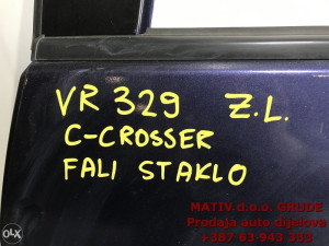 Vrata zadnja LIJEVA Citroen C-Crosser 2008