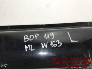 Bočni PRAG LIJEVI Mercedes ML w163 2003 A1636900140