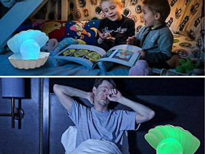 Led rgb lampa u obliku skoljke , bisera 065 207 487