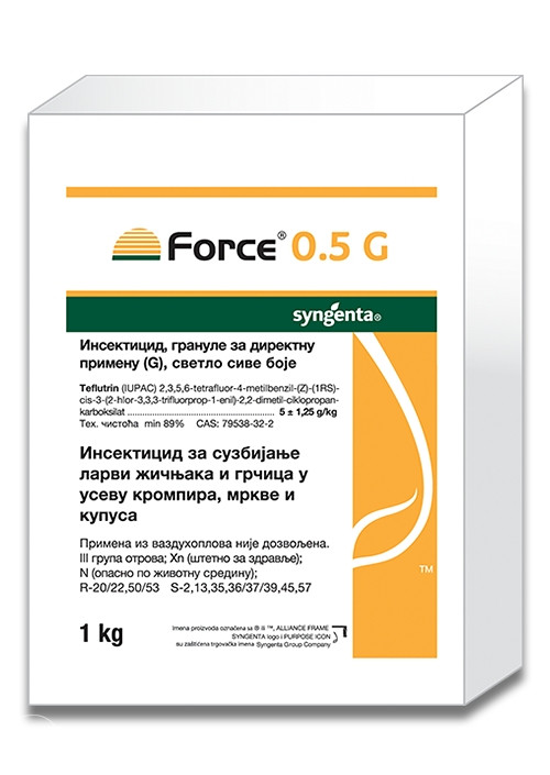 Force 0,5 G 1kg - Zemljišni insekticid