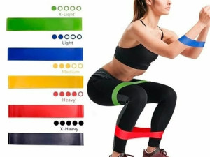 Traka trake za vjezbanje fitnes gumena 5 komada