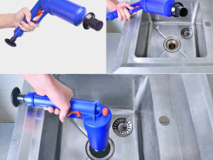 AIR BLASTER pištolj za odčepljivanje odvoda / sredstvo