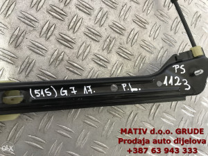 Podizač stakla prednji LIJEVI VW Golf 7 2018 5G4837461H