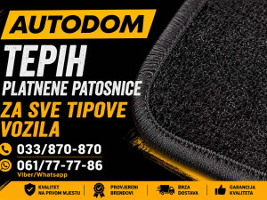 TEPIH PATOSNICE za sve modele automobila - AUTODOM