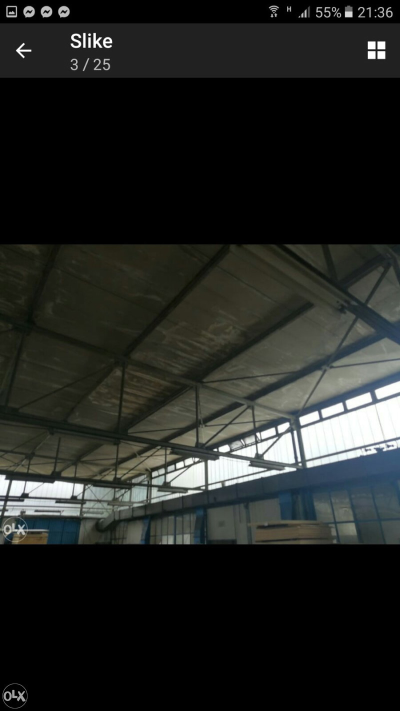 Hala montažna čelična metalna konstrukcija 25x48željezn 2