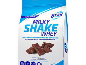 6PAK MILKY SHAKE WHEY 1,8KG - protein, masa, snaga