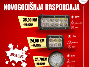 LED Bar Lampa Maglenka Reflektor ATV QUAD Off Road 4x4