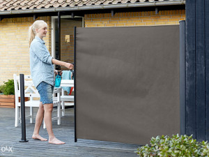 Bočna tenda Š300xV140 cm siva, 063-722-022 AKCIJA!