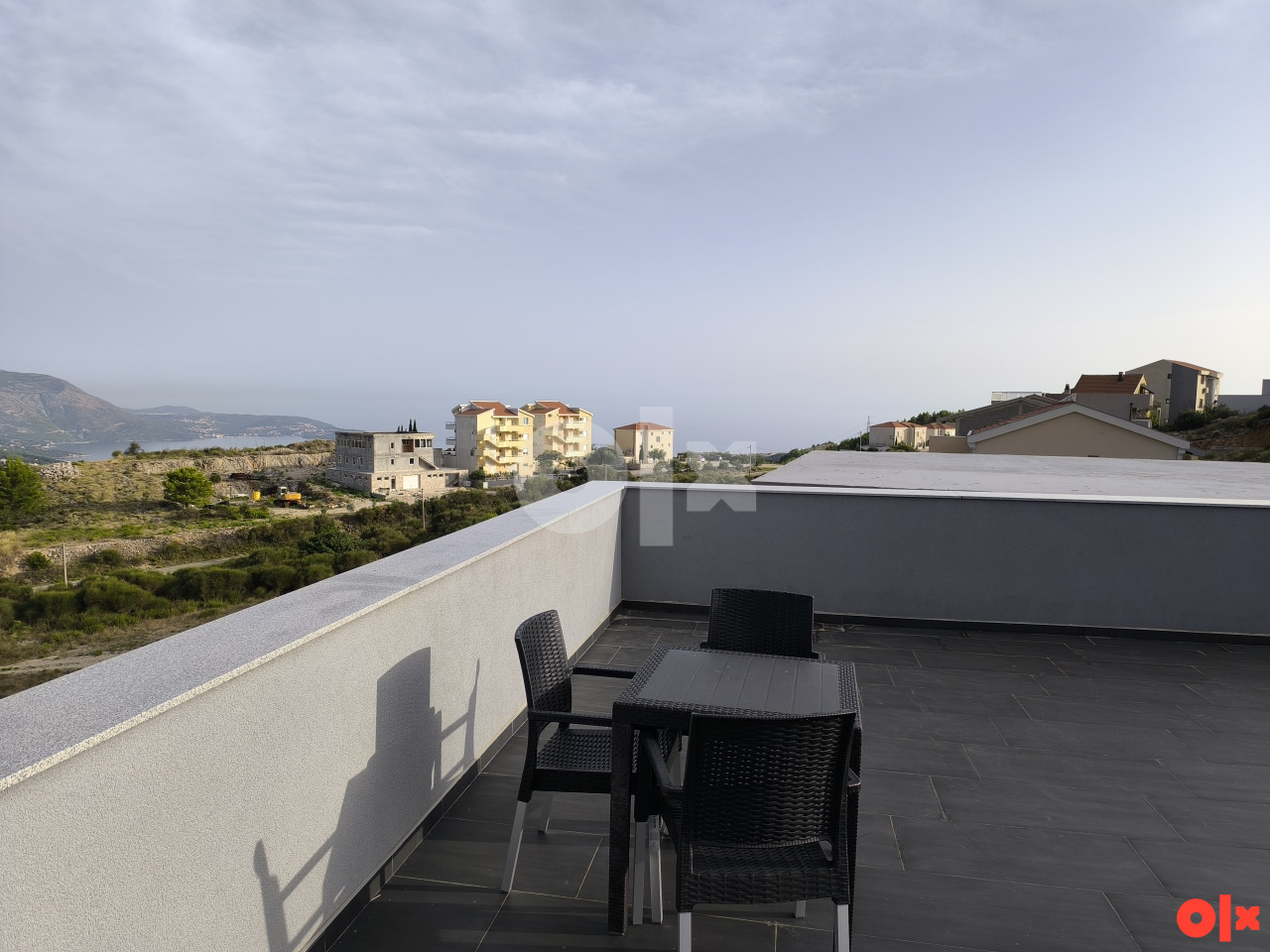 Ivanica(Kod Dubrovnika)Pogled more 65m2 stan,bazen,garaža,2terase 7