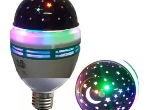 Led rotirajuca sijalica zvjezdano nebo