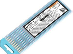 10 kom Wolfram 2.4X175 ELEKTRODE ZLATNE Geka WL15