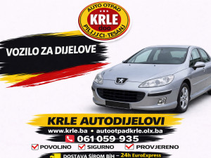 PEUGEOT PEZO 407 2.0 HDI DIJELOVI KRLE AUTOOTPAD AUTO OTPAD
