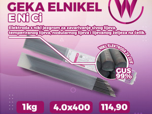 Elektroda za Gus - lijevano Željezo Elektrode Geka